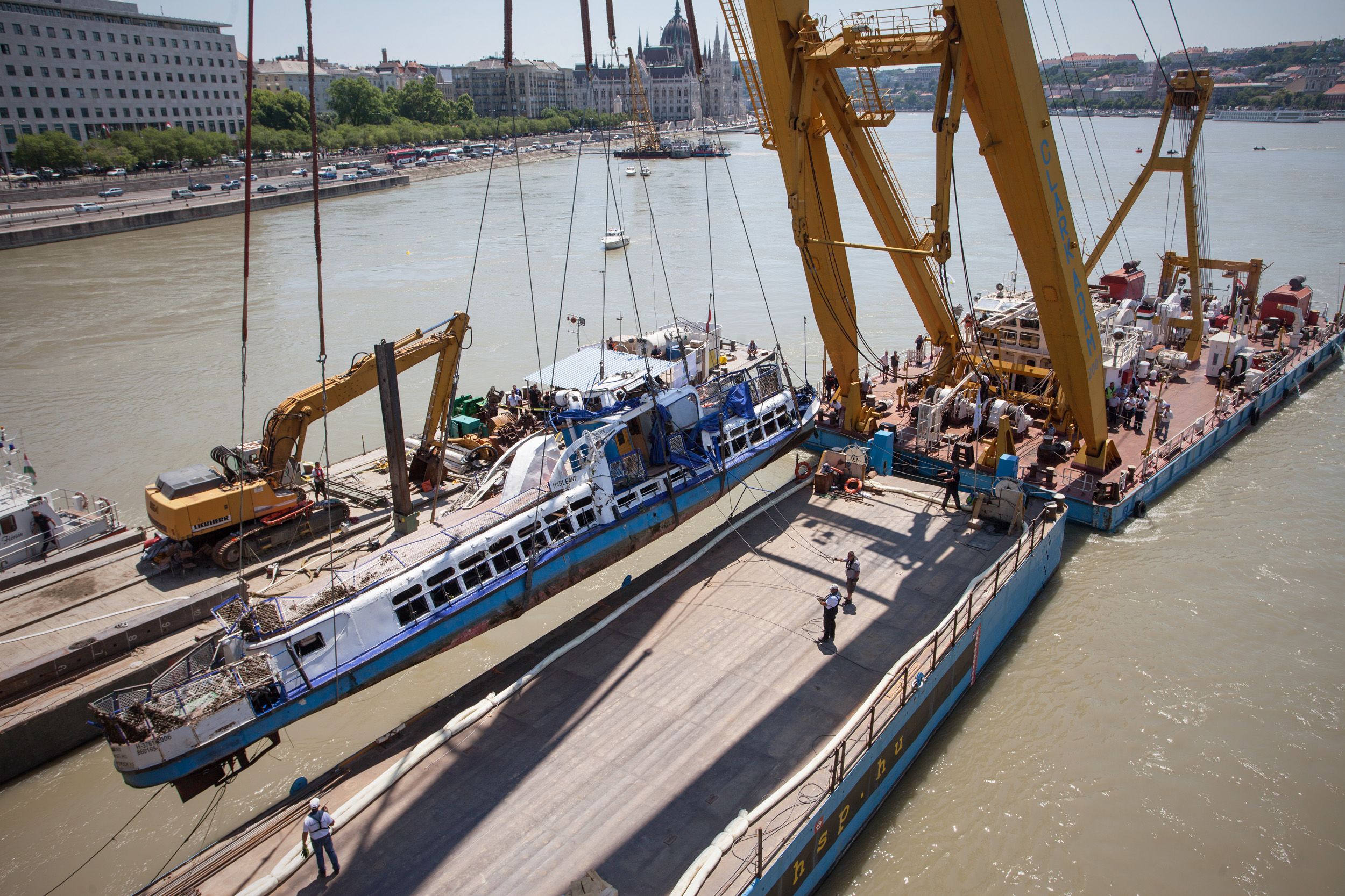 A Hableány kiemelése hetekkel a tragédia után