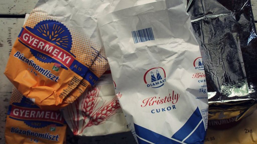 Cukros, lisztes és tésztás zacskók