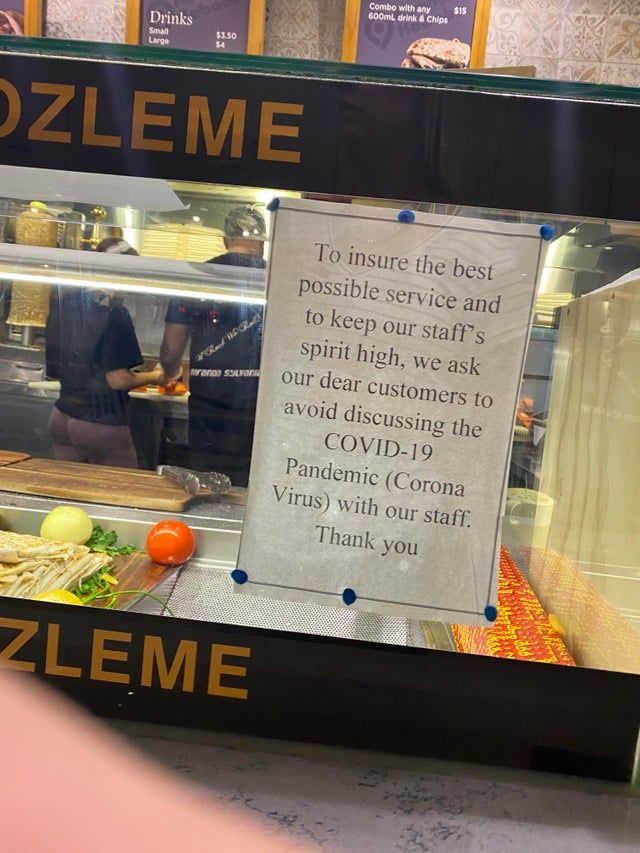 gyorsétterem koronavírus beszélgetés tilos