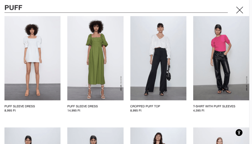 A puffos ujju ruhákat is érdemes kerülni