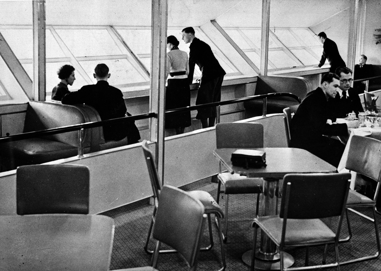 Hindenburg léghajó belseje