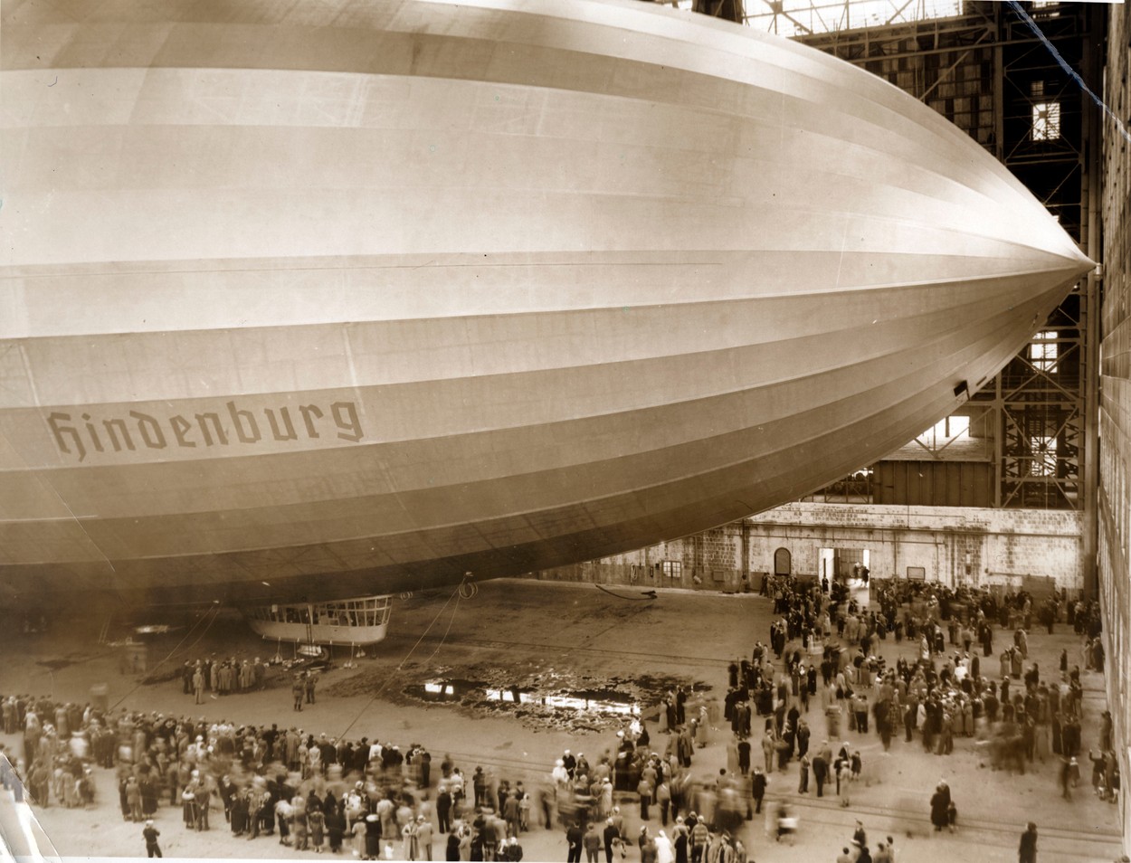 Hindenburg léghajó 1936-ban