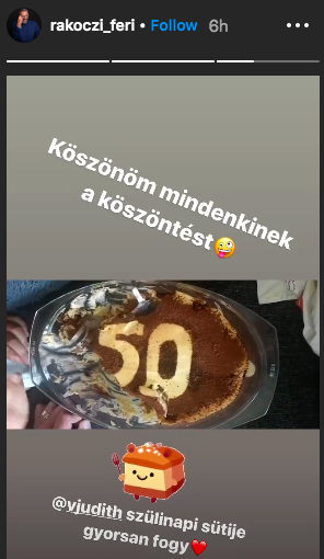 Na, így kell ünnepeli az 50. születésnapot! Rákóczi Ferit meglepte a párja