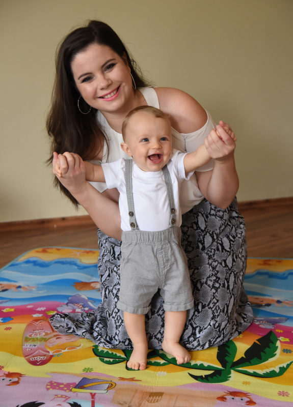 Szabó Kitti 24 évesen várta az első gyerekét