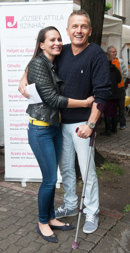 Rékasi Károly a balesete után