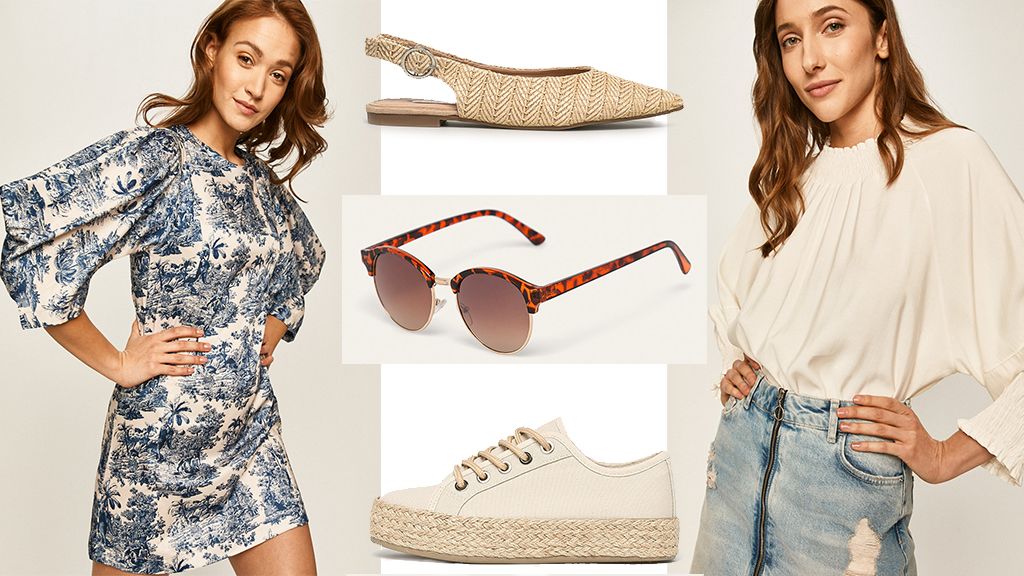 Vízparti hangulat a belvárosban: egy kis kék, egy kis homokszín és kész is a beach-hangulat. - Ruhák és kiegészítők: Answear