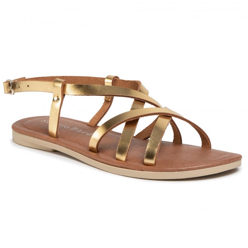 Arany színű saru - Sergio Bardi - Ecipo