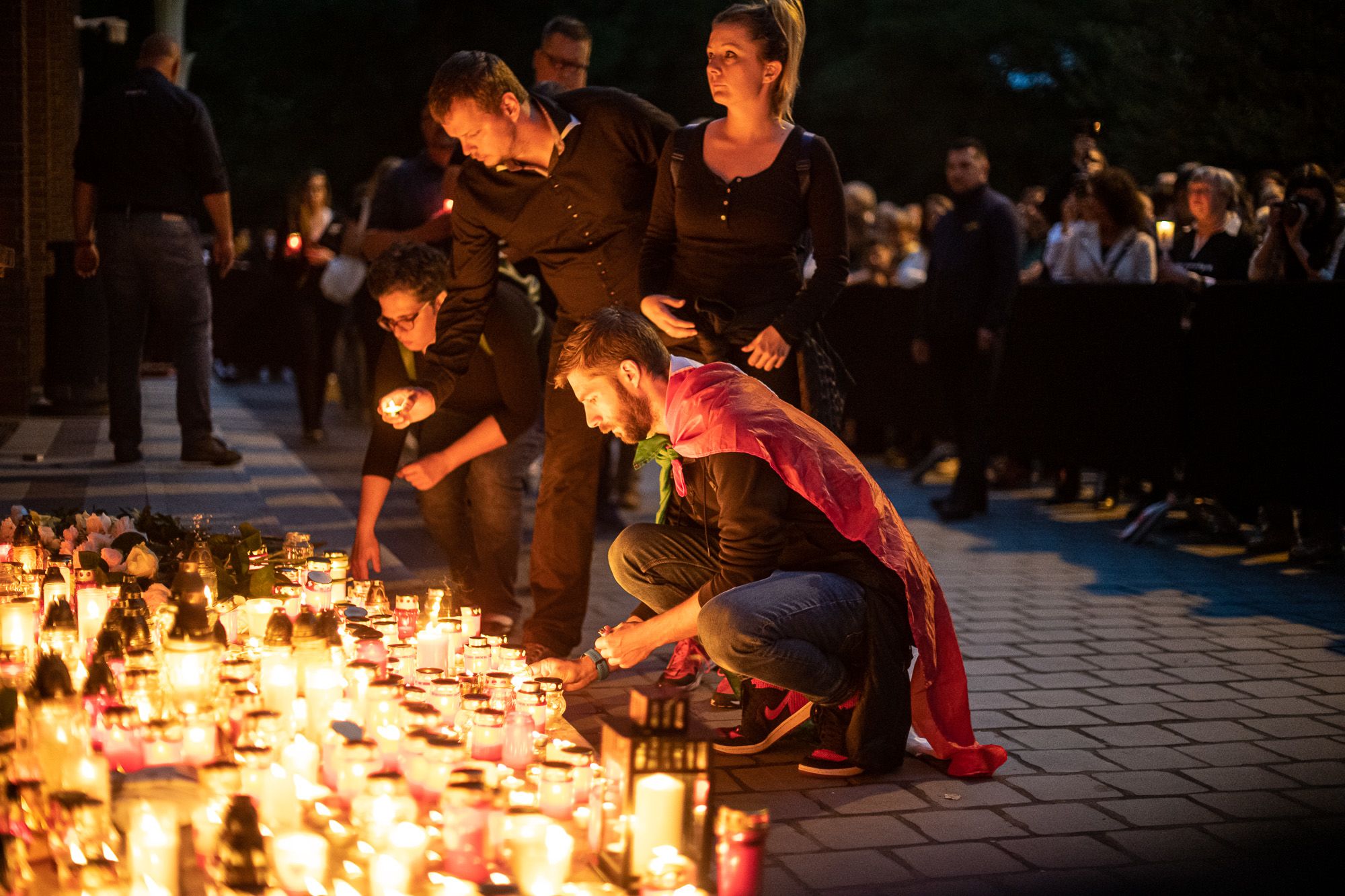 Fél 10-re pedig nem volt hely a gyertyáknak (fotó: Neményi Márton)