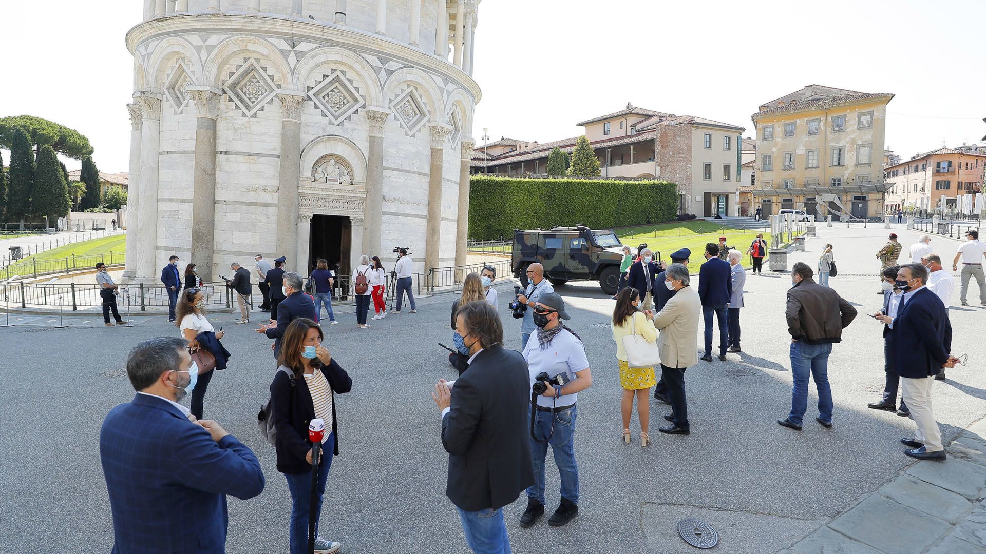 Újra nyit a pisai ferde torony, a járvány után