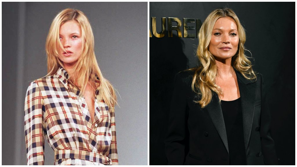 Kate Moss akkor és most