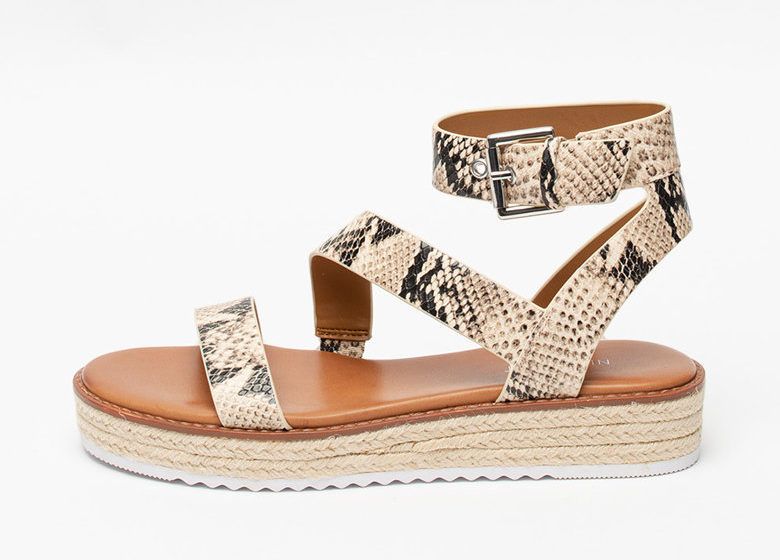 Kígyóbőr mintás saru - Nine West - Fashion Days