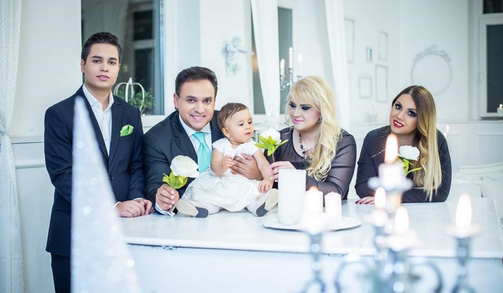 Mága Zoltán és a családja