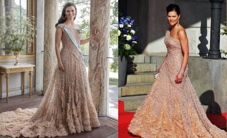 Régi ruhájában fotózták Viktória hercegnőt