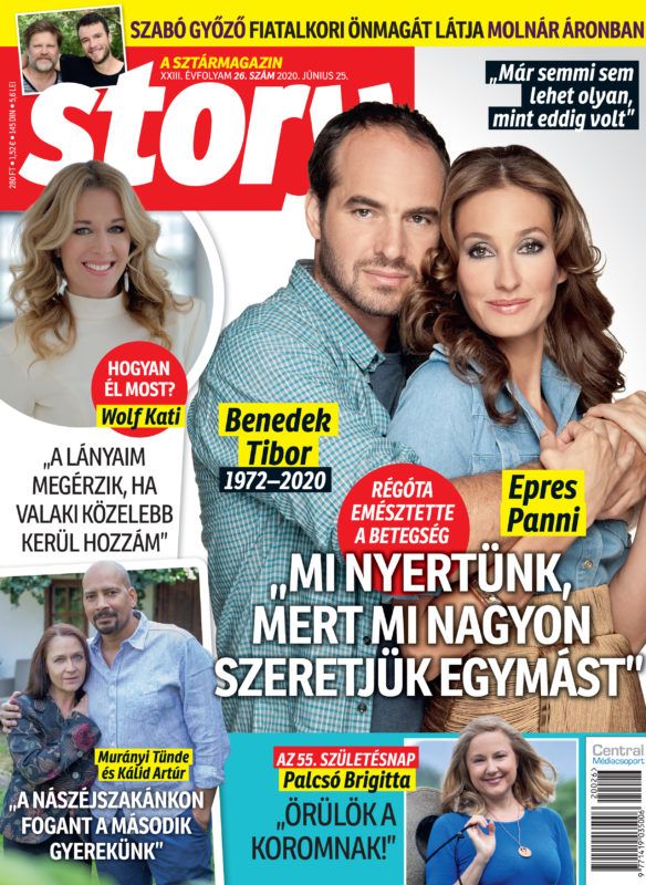 Friss fotón a kilencvenes évek népszerű műsorvezetője, Palcsó Brigitta