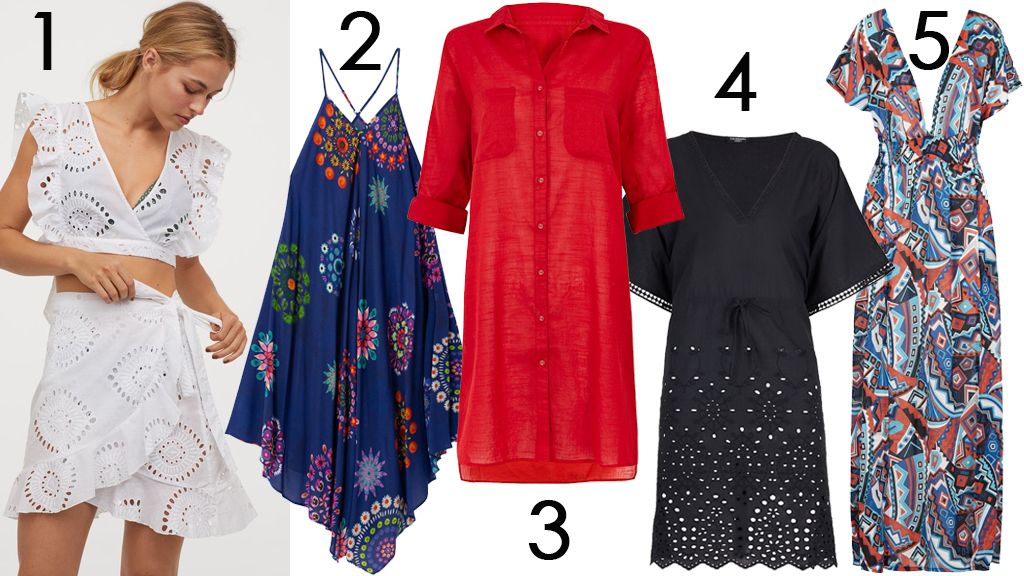 Magunkra tekerhetjük a strandtörölközőt is, de miért tennénk, ha ilyen csinos strandruhák közül válogathatunk?