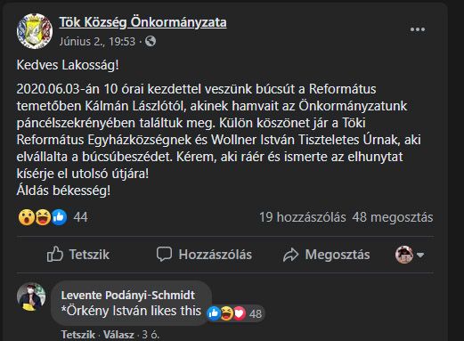 Egy ember hamvait találták meg egy pest megyei önkormányzat páncélszekrényében