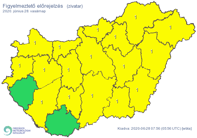 Időjárás: perzselő lesz a hőség vasárnap, de közeleg a durva hidegfront