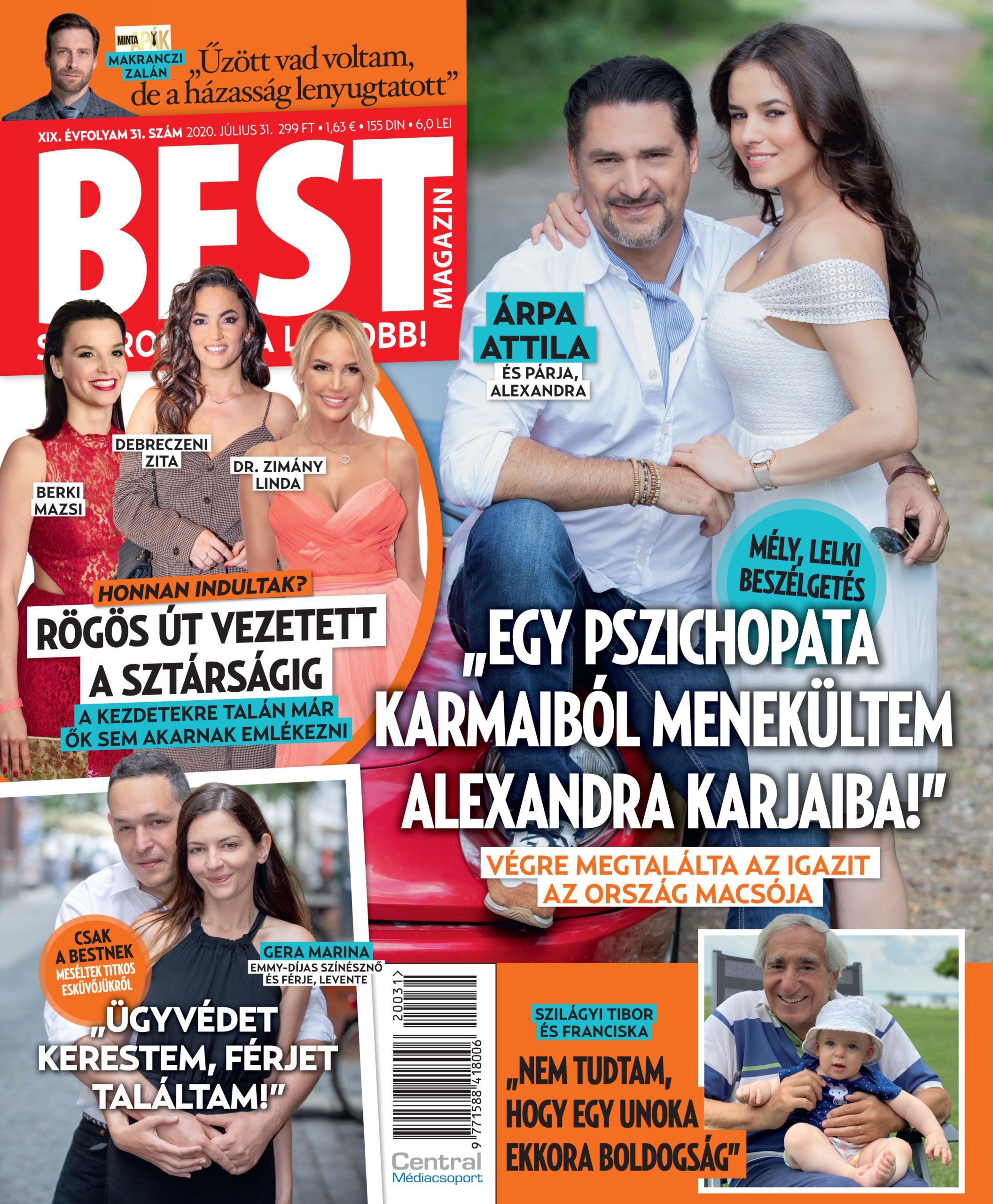 A házasság teljesen megváltoztatta Makranczi Zalánt