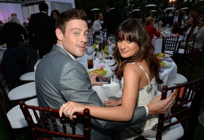 Lea Michele és Cory Monteith