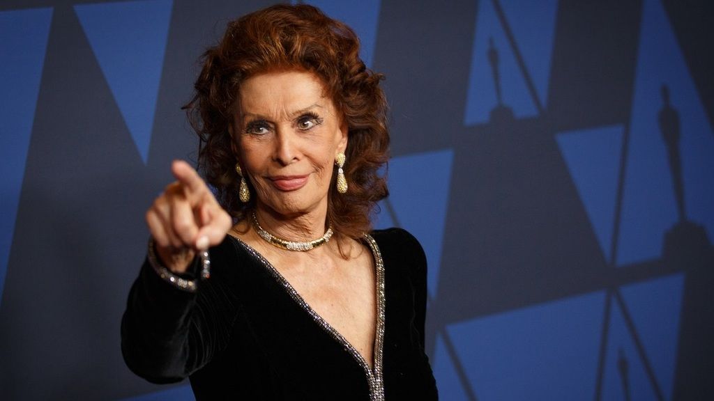 Sophia Loren fantasztikus formában van