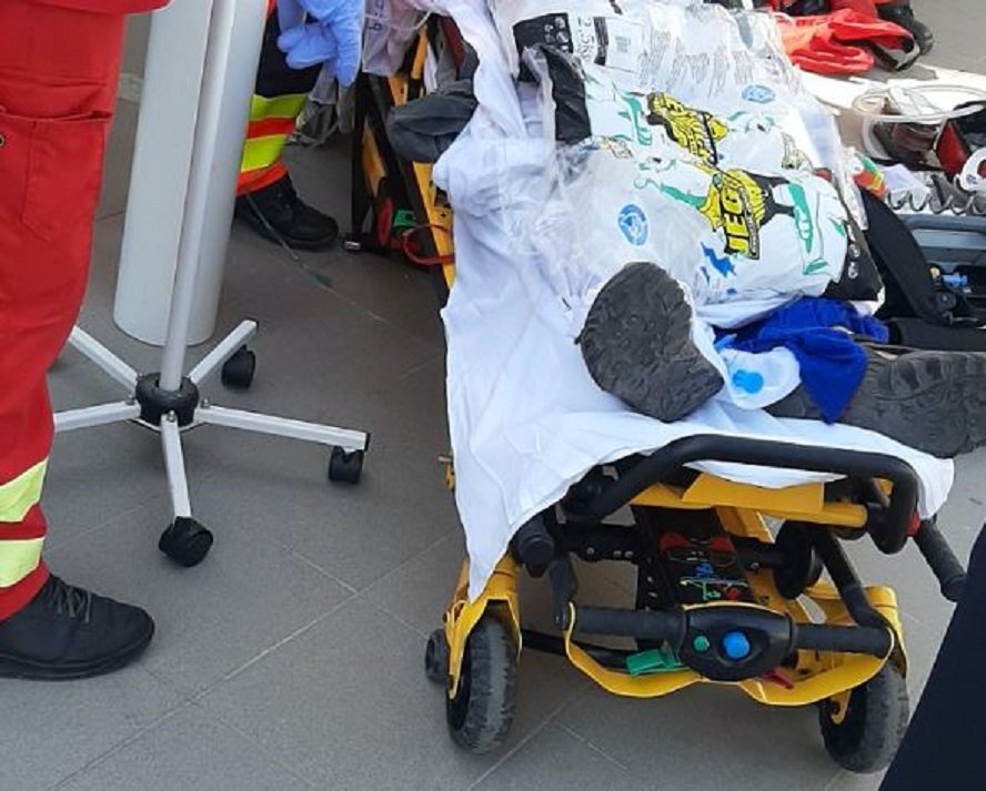 Kánikula eszméletlen férfi