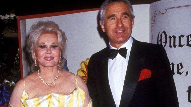 Gábor Zsazsa és Frédéric von Anhalt herceg 