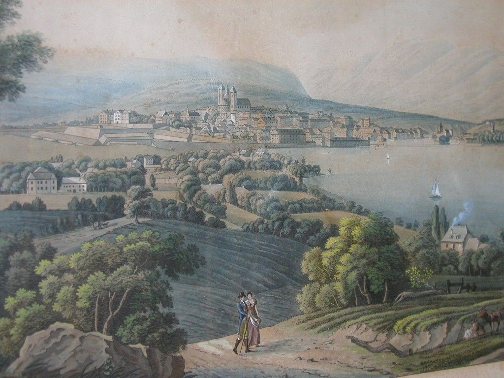 Svájci tájkép a 18. századból (forrás: Wikipedia)