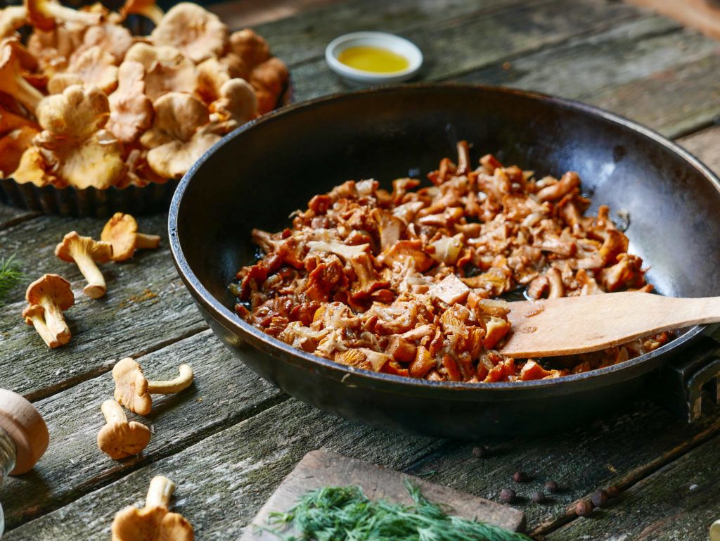 Erdei gombák az asztalra