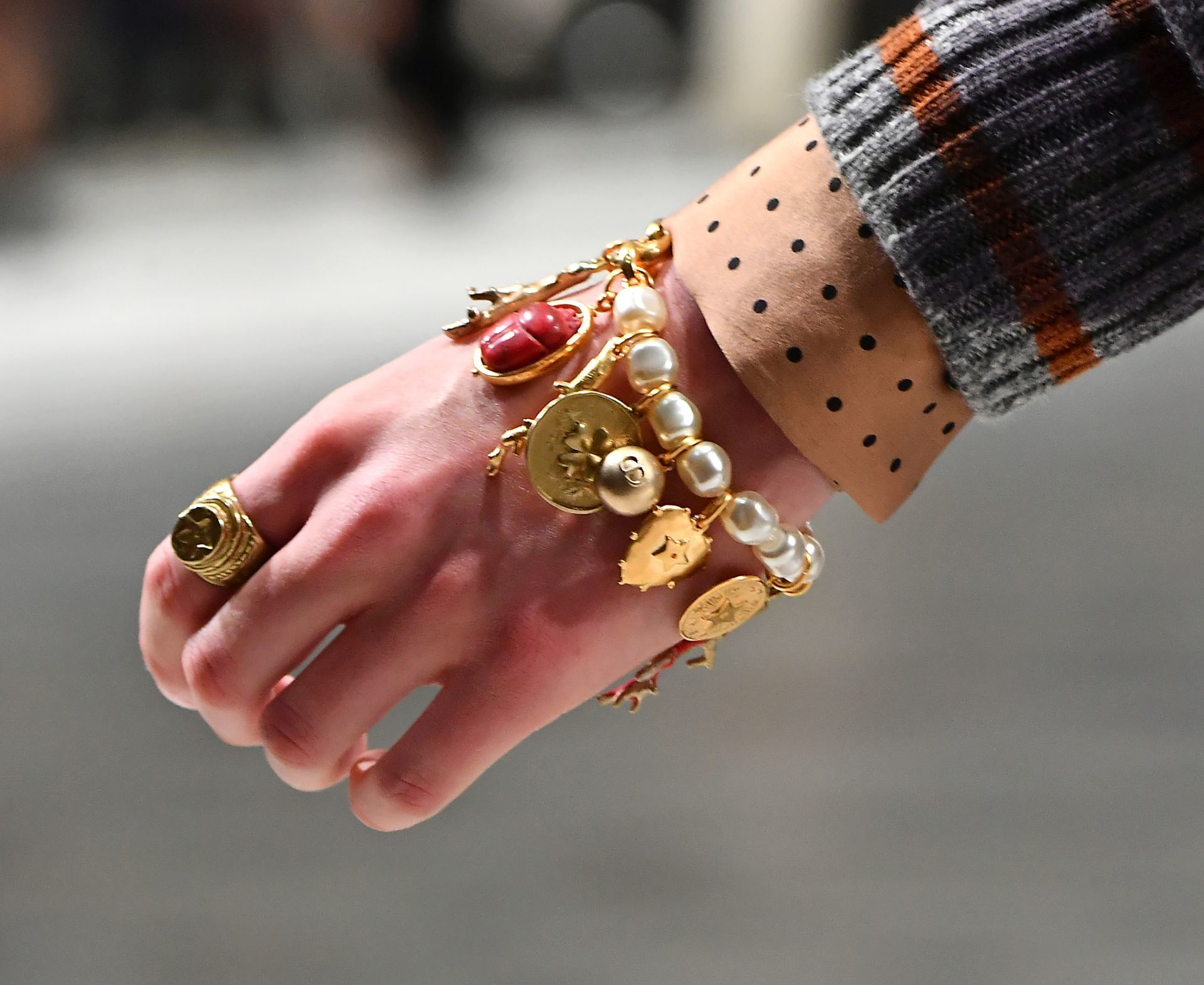 Gyöngyös karkötő - Dior