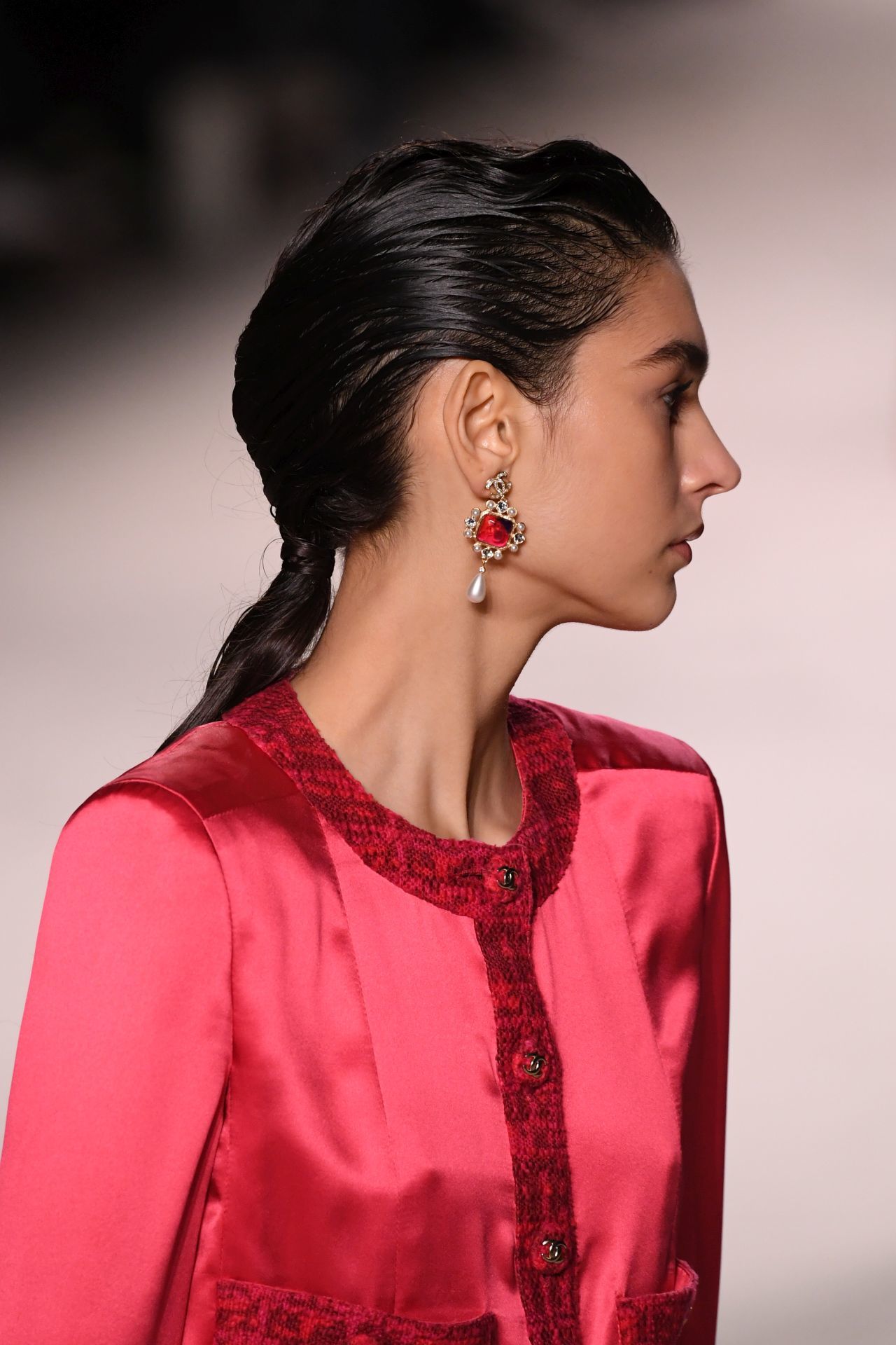 Gyöngyös fülbevaló - Chanel Metiers d'art