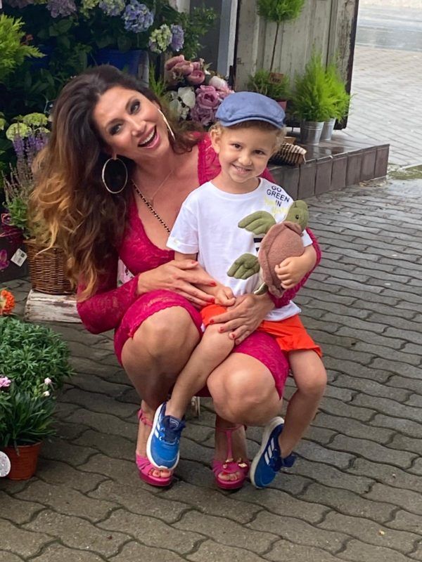 Horváth Éva Kristóffal (Fotó: Horváth Éva)