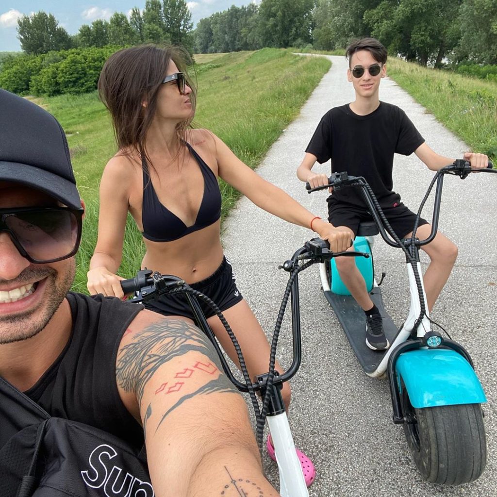 Horváth Tomi a családjával a Tiszánál kirándult (Fotó: Instagram)