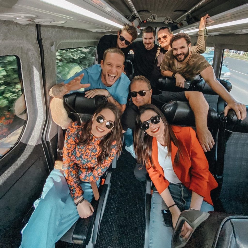 Istenes Bence és Geszti Péter klipje nagyon jó hangulatú lett (Fotó: Isntagram/Istenes Bence)