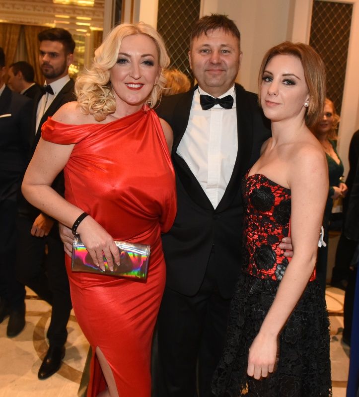 Kandász Andrea a férjével és a lányával, Lolitával