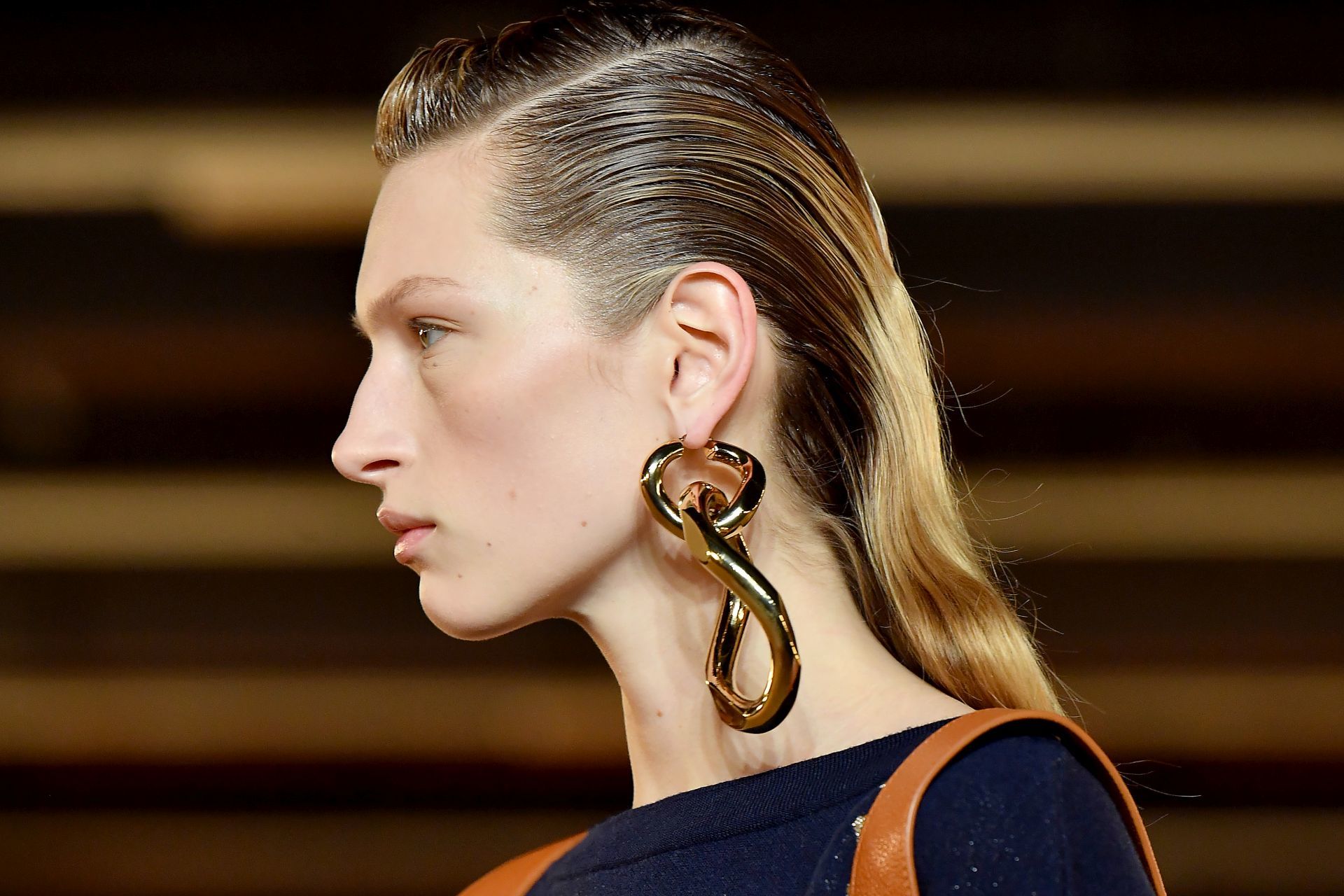 Láncszemes fülbevaló - Balmain