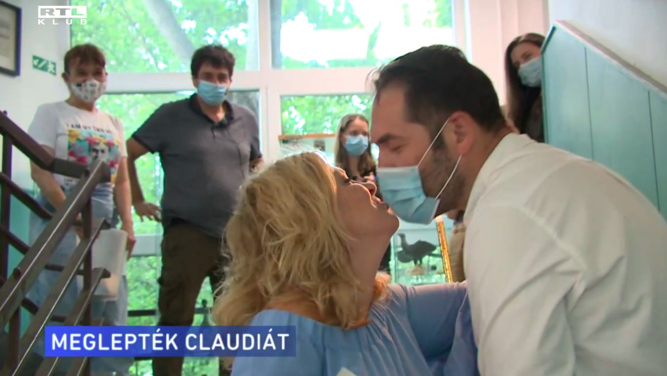 Pataki Ádám meghatotta a feleségét, Liptai Claudiát