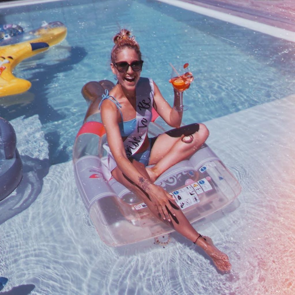 Nyári Dia bikinis leánybúcsúja jól sikerült (Fotó: Instagram)