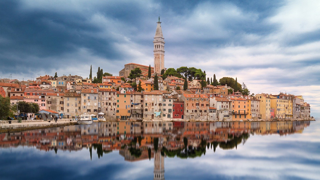A magyarok közt is népszerű Rovinj látképe / Fotó: Pixabay