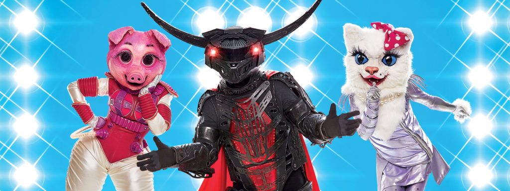 Az Álarcos énekes 2020 szereplői: Cica, Bika, Röfi