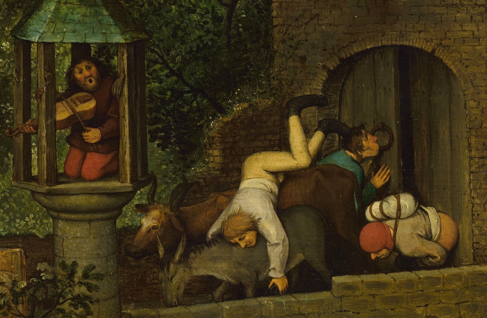 Hogy fér el egyetlen festményen több mint száz szólás és közmondás?