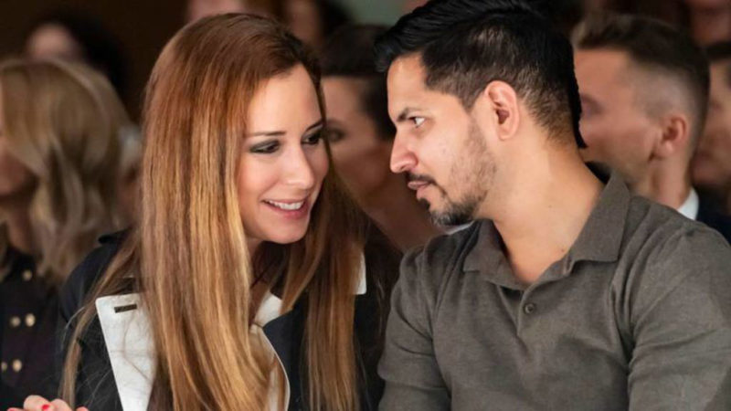 Demcsák Zsuzsa és férje