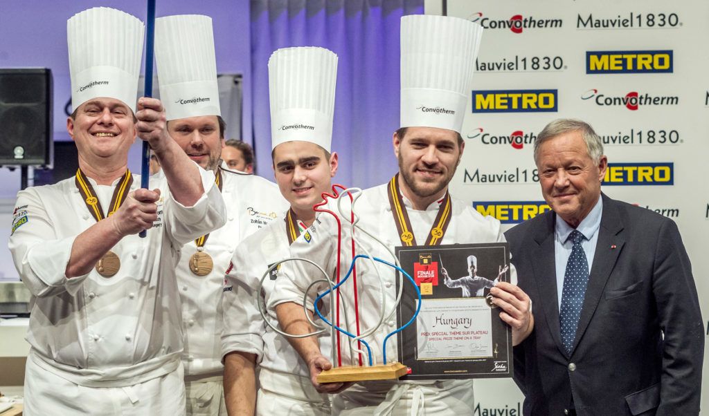 Vomberg Frigyes a Bocuse d'Or-on