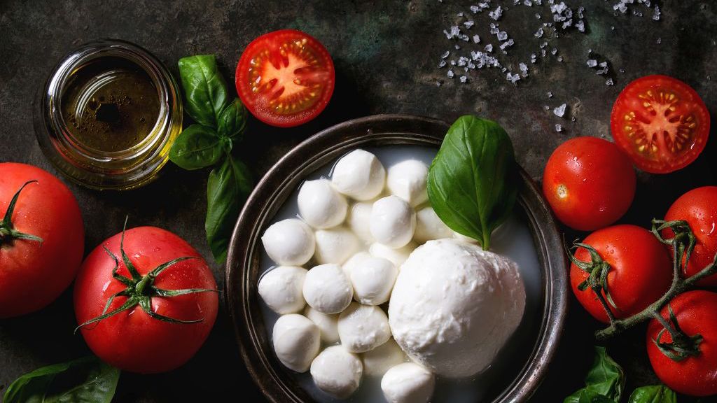 A mozzarella jó alapanyag (Fotó: GettyImages)