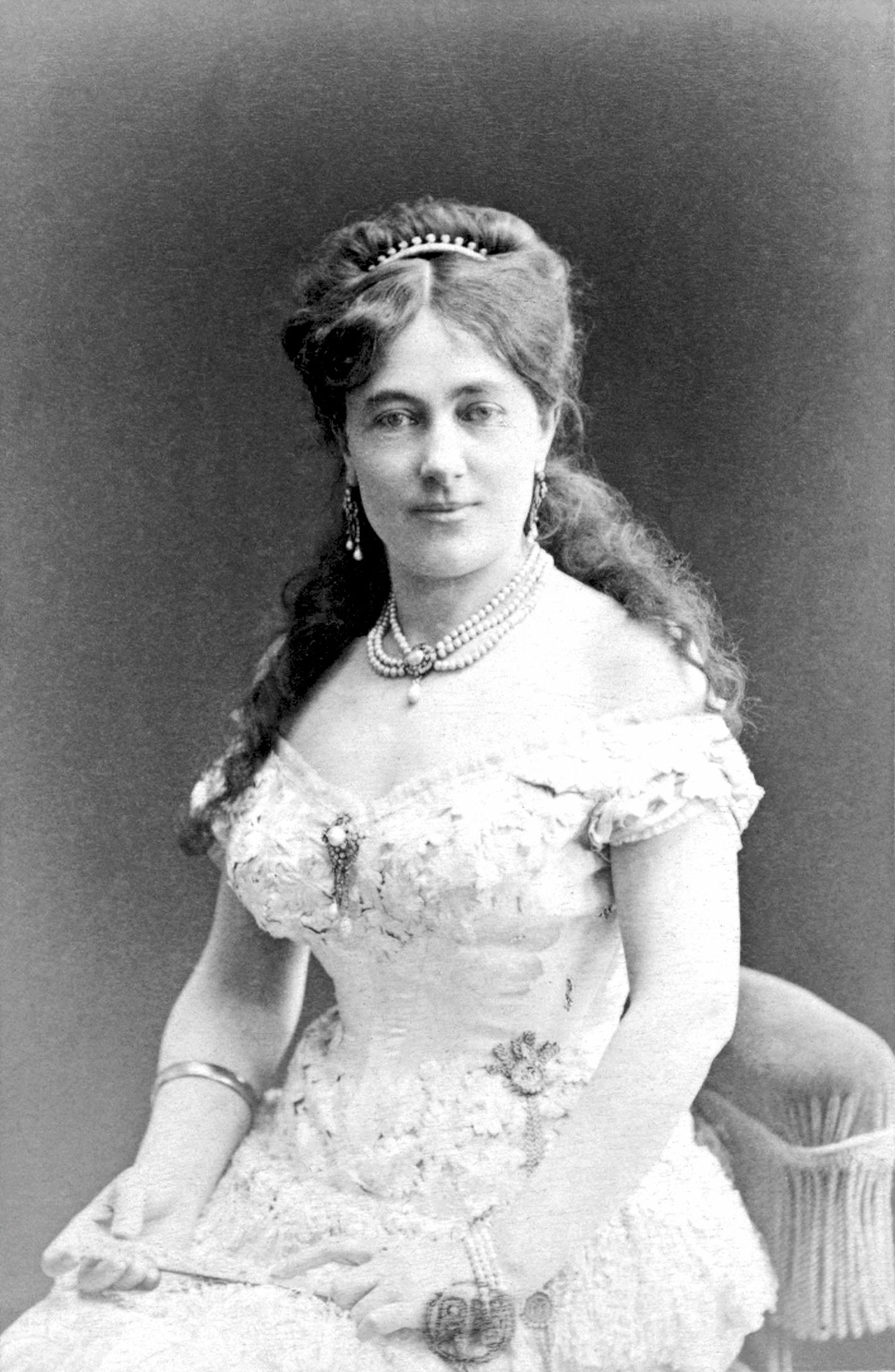 Juliette Adam portréja (fotó: Nadar/Wikipedia)