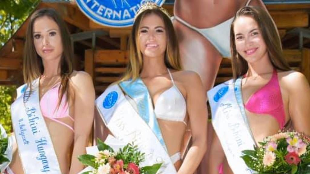 miss bikini dobogó