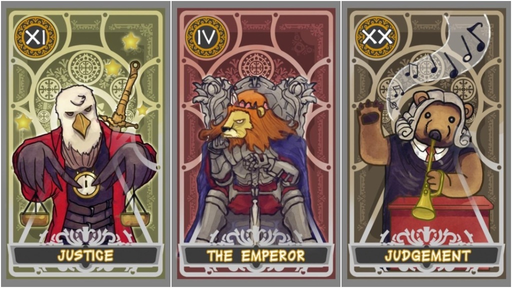 Augusztus tarot kártyái: Az Igazság, A Császár és Az Ítélet 