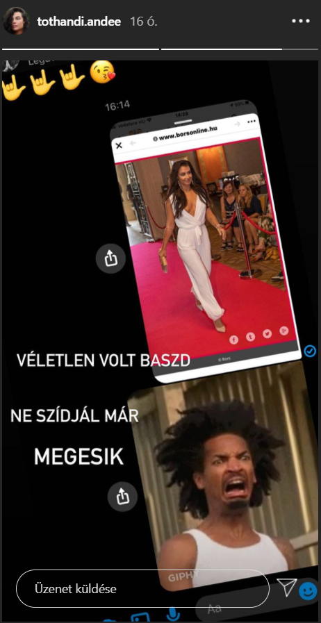 tóth andi villantás