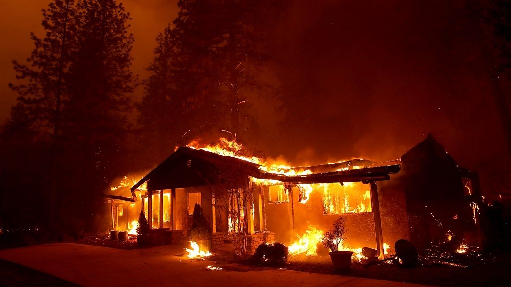 Porig égett az otthona a kaliforniai tűzvészben