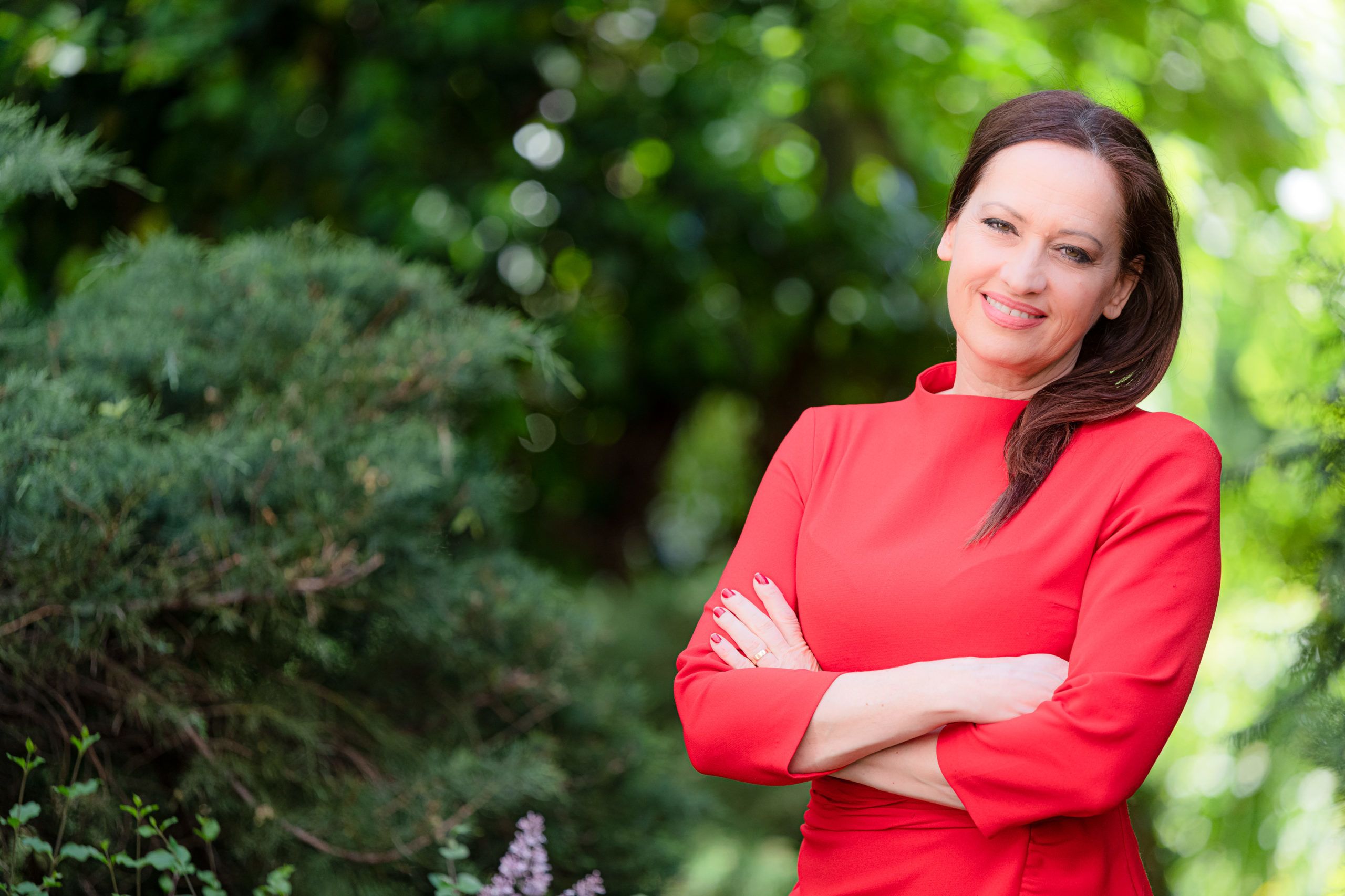 Benkő Nóra, a Városmajori Szabadtéri Színpad igazgatója. Fotó: Zsigmond László/VízióMédia