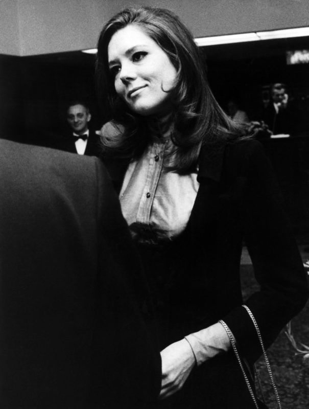 Diana Rigg színésznő 1968-ban (Fotó: Wilhelm Bertram / DPA / dpa Picture-Alliance via AFP)